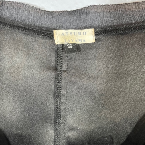 Asturo Tayama Japanese Designer Silk & Lace Romper - Picture 9 of 11